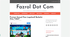 Desktop Screenshot of fazrol.com