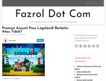 Tablet Screenshot of fazrol.com
